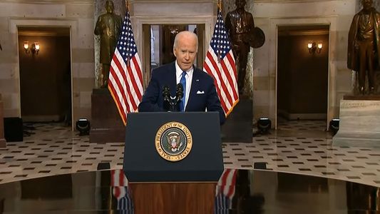 Joe Biden le habló al mundo a un año del ataque al Capitolio que conmovió a la democracia de Estados Unidos
