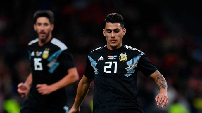 La selección se entrenó sin Pavón ni Fazio