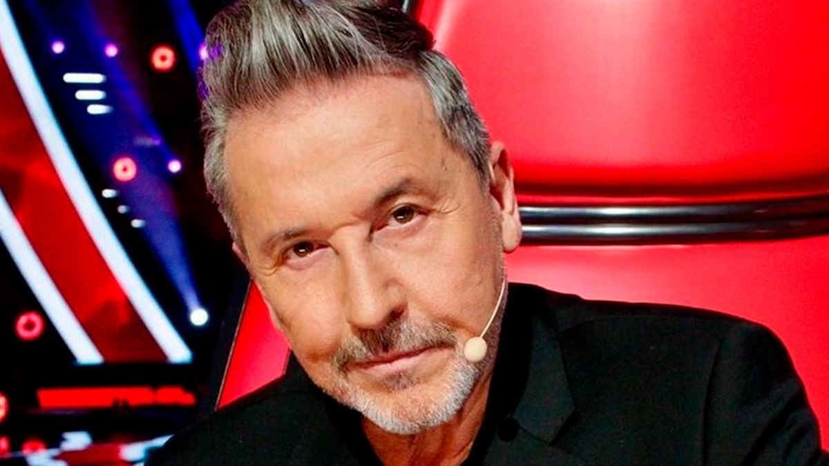 El cantante y jurado de La Voz Argentina