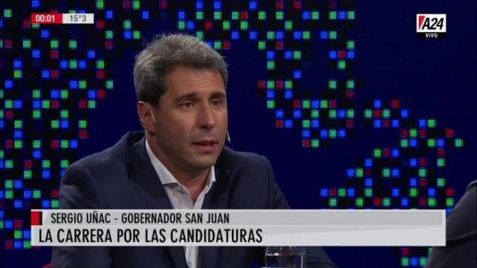 Interna peronista: Uñac le pidió a Cristina que “no se presente” y no descartó una fórmula con Lavagna