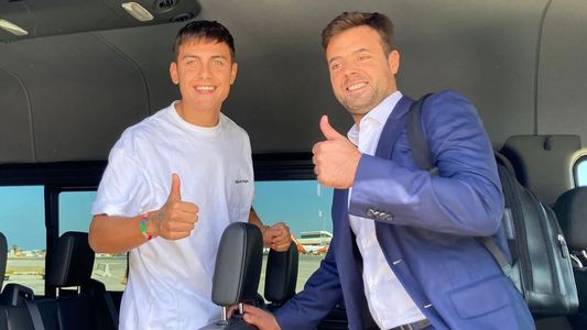 La primera foto de Paulo Dybala en la Roma que se hizo viral