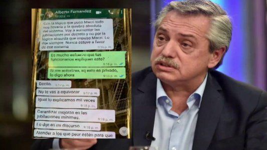 Alberto sobre los cambios en la movilidad jubilatoria: La lógica de Macri nos llevaría a la quiebra absoluta