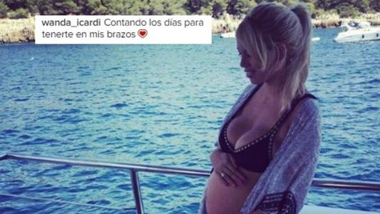 Wanda Nara aclaró si esconde o no la panza en sus fotos