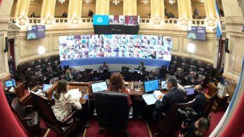 El Senado aprobó 20 decretos del gobierno en la primera sesión virtual