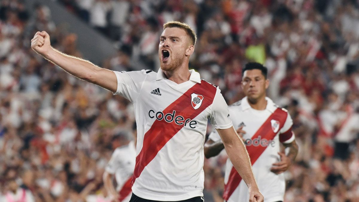 Beltrán puso en ventaja a River
