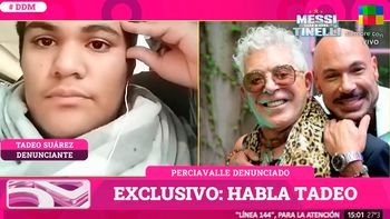 Impactante relato del joven que denunció a Carlos Perciavalle por abuso sexual: Me duele todo esto