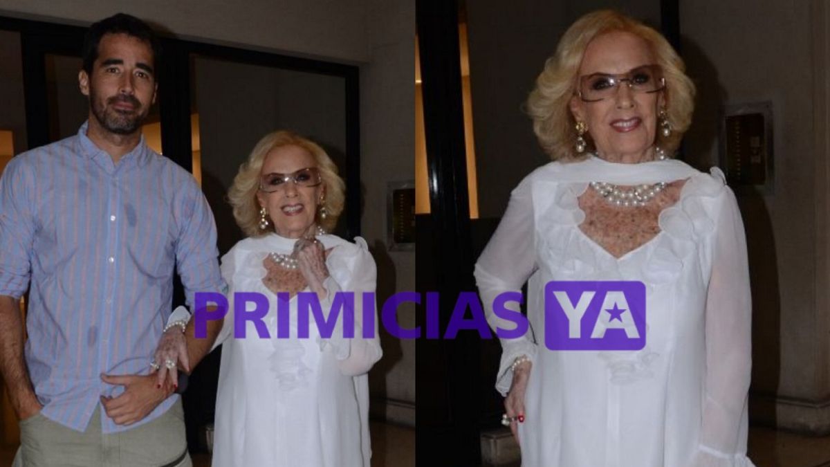 Las fotos del look que eligió Mirtha Legrand para recibir la Navidad.jpg