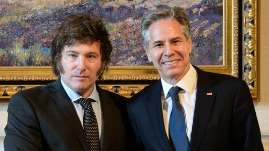Antony Blinken, tras el encuentro con Javier Milei: Argentina volvió al lado de Occidente