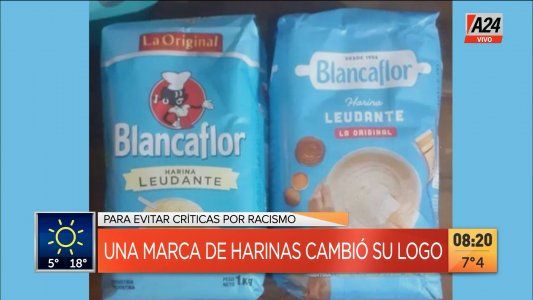 Polémica por el cambio del logo de la harina Blancaflor