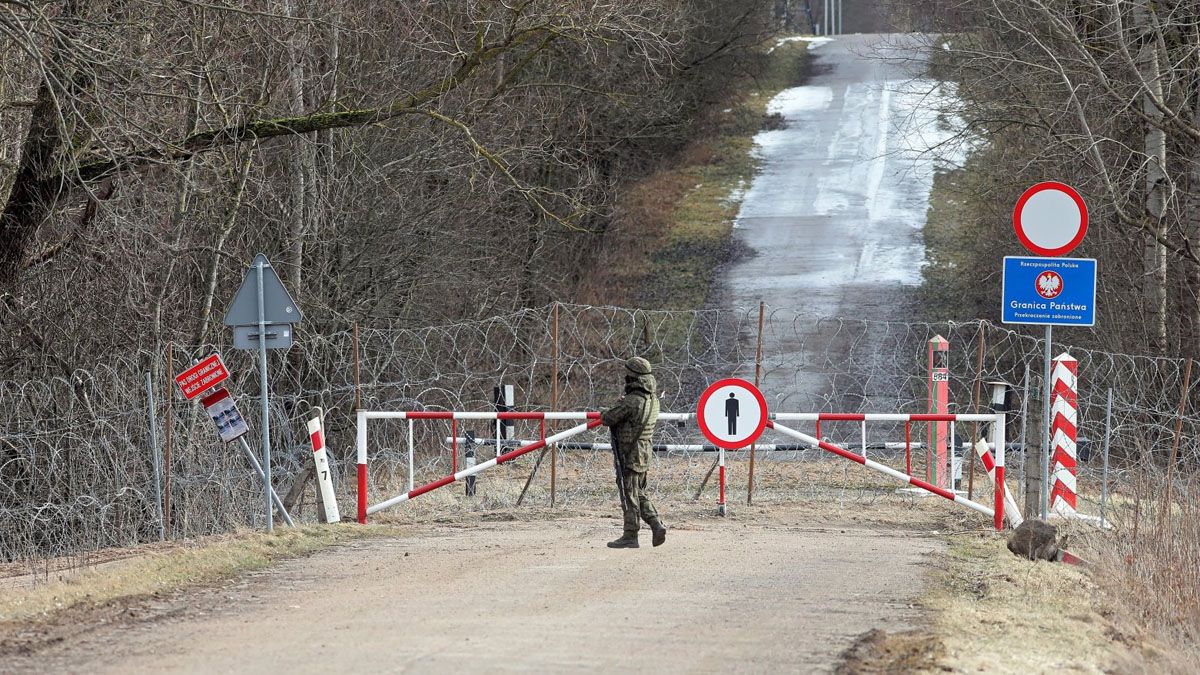 La frontera de Polonia con Bielorrusia esta cerrada desde la invasión a Ucrania por parte Rusia. (Foto: Gentileza Frepik)