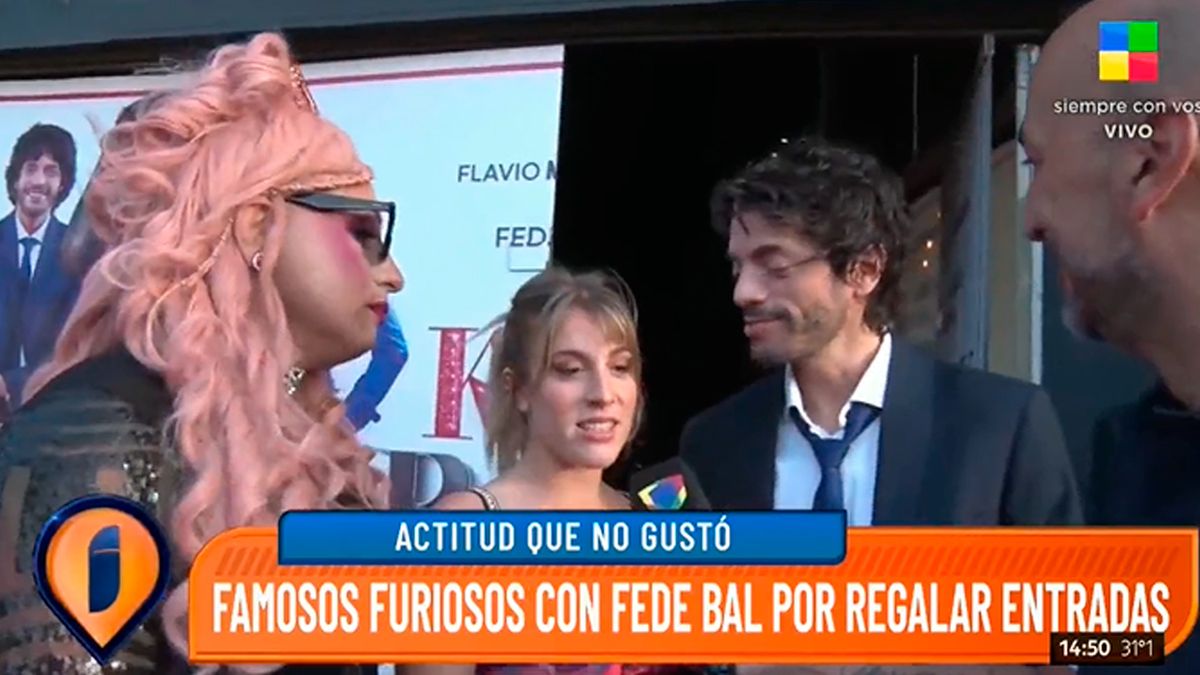 El gesto de Fede Bal, que generó rechazo entre los integrantes del resto de los elencos en Villa Carlos Paz.