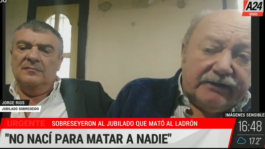El jubilado que fue sobreseído por haber matado a un ladrón rompió el silencio y culpó a la Justicia