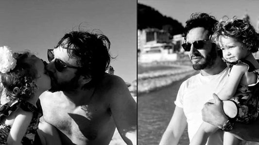 Polémica por el beso en la boca de Benjamín Vicuña a su hija Magnolia