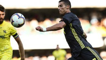 Cristiano Ronaldo debutó sin gol en la victoria de la Juventus