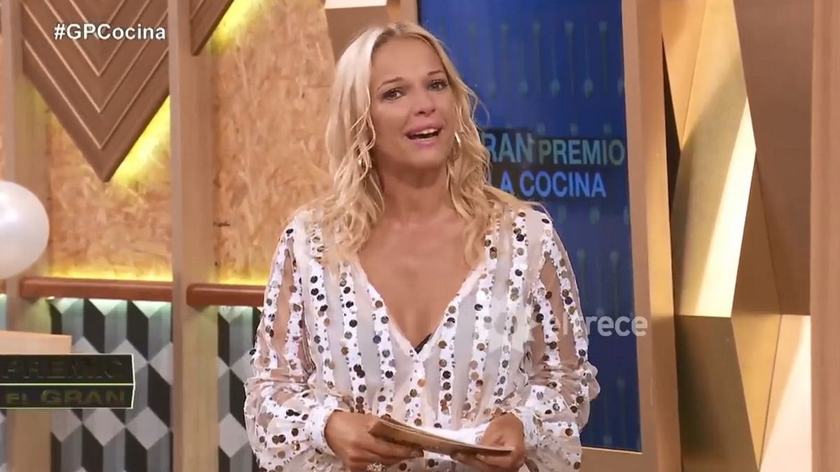 La angustiante despedida de Carina Zampini de El gran premio de la cocina