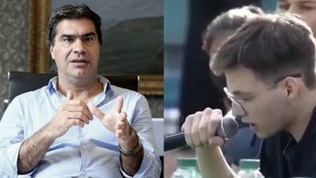 Jorge Capitanich vivió un incómodo momento al recibir críticas de un joven: Estoy cansado de una Argentina sin futuro