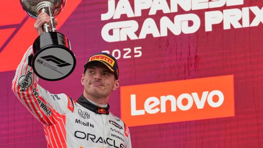 Verstappen ganó el GP de Japón y logró su primer triunfo del año