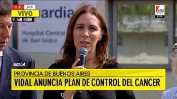 Vidal presentó un plan gratuito de tratamientos paliativos para pacientes de cáncer