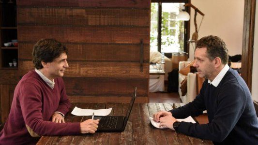 Las primeras horas de Lacunza como ministro: desayuno en equipo y reuniones con funcionarios