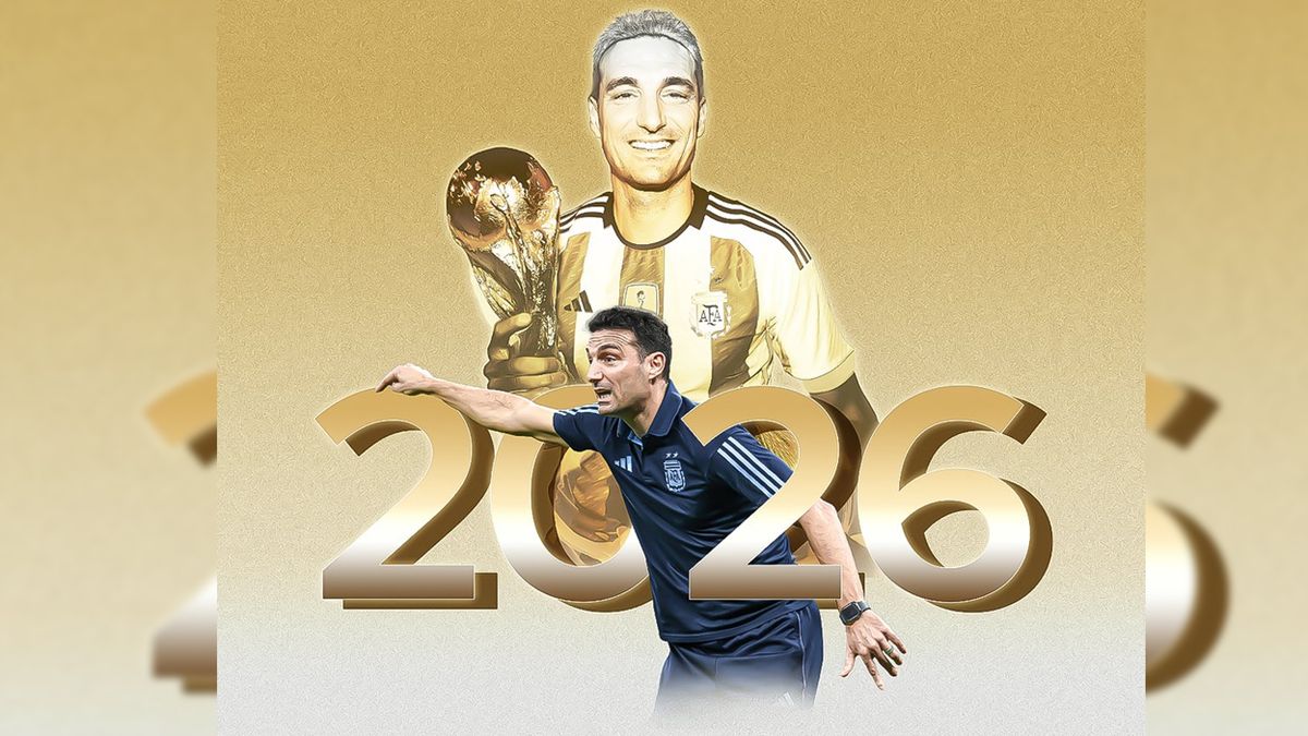 ¡Bombazo! | La AFA confirmó que Lionel Scaloni seguirá al frente de la Selección Argentina al menos hasta 2026. (Foto: Twitter Selección Argentina).