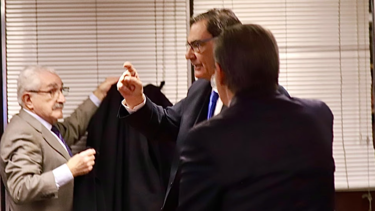 López rechazó las acusaciones y aseguró ser víctima de una “persecución ideológica”. (Foto: Consejo de la Magistratura)
