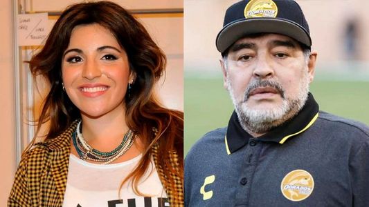 Con humor, Gianinna Maradona le tiró un palito a Diego