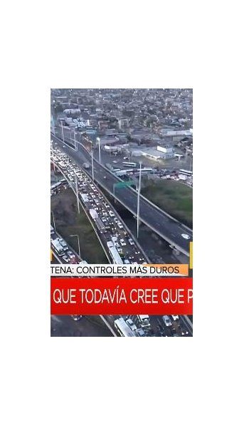 Mañana se ordenará, la promesa del Ministerio de Seguridad sobre retenes