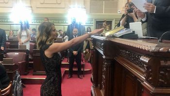 Amalia Granata juró como diputada en la Legislatura de Santa Fe