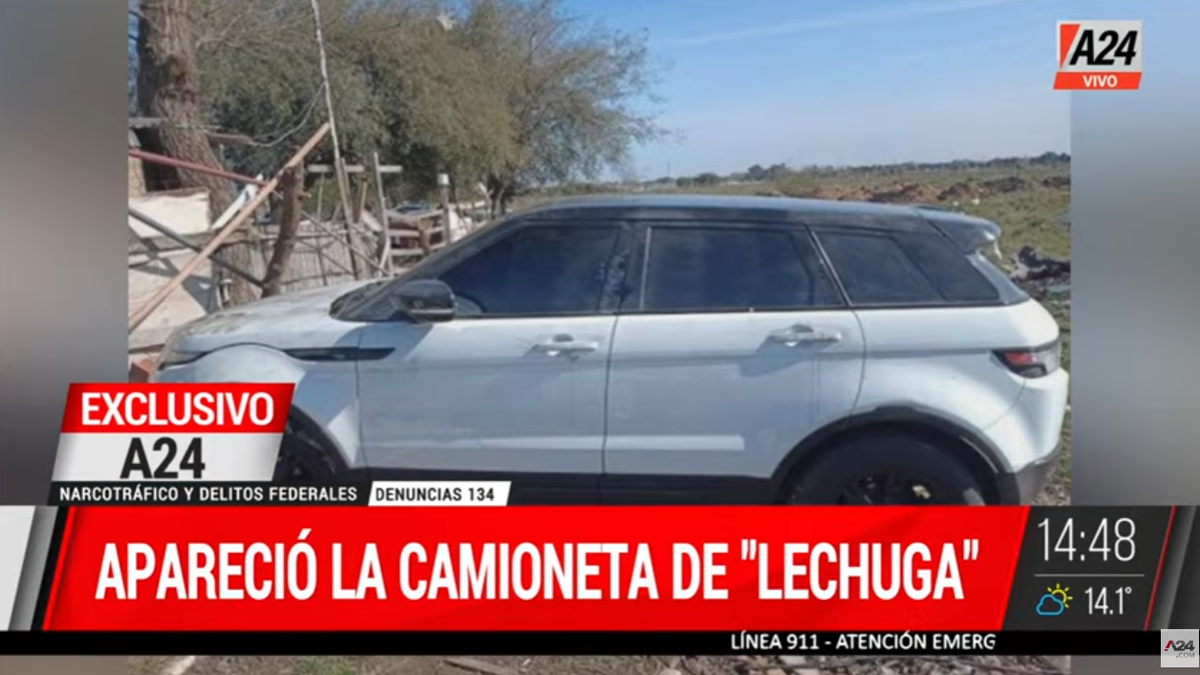 Apareció la lujosa camioneta que el empresario descuartizado usó durante sus últimos días. (Captura)