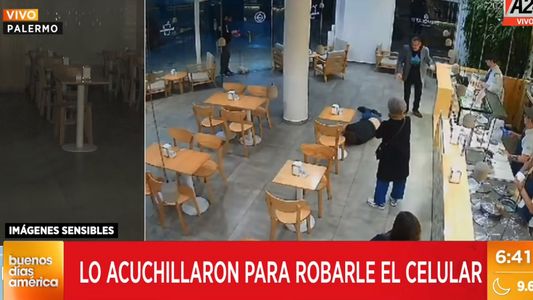 Apuñalaron a hombre en Palermo y murió cuando pedía ayuda en una heladería