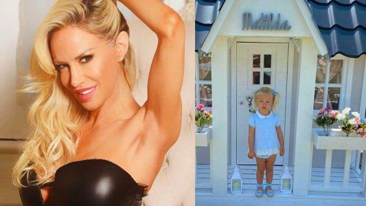 Polémica por la casita que le regaló Luciana Salazar a su hija