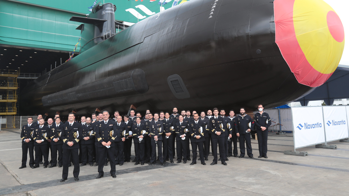 La Armada presentó el nuevo submarino sin habitaciones ni baño para 43 marineros: así es la jaula donde todos viven