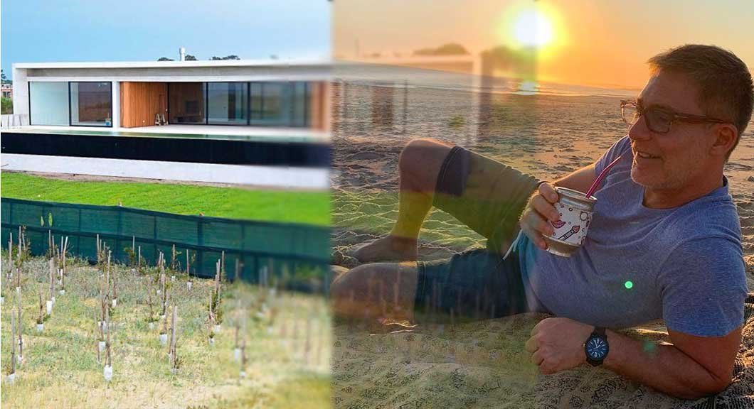 Adrián Suar puso a la venta su lujosa casa de Punta del Este