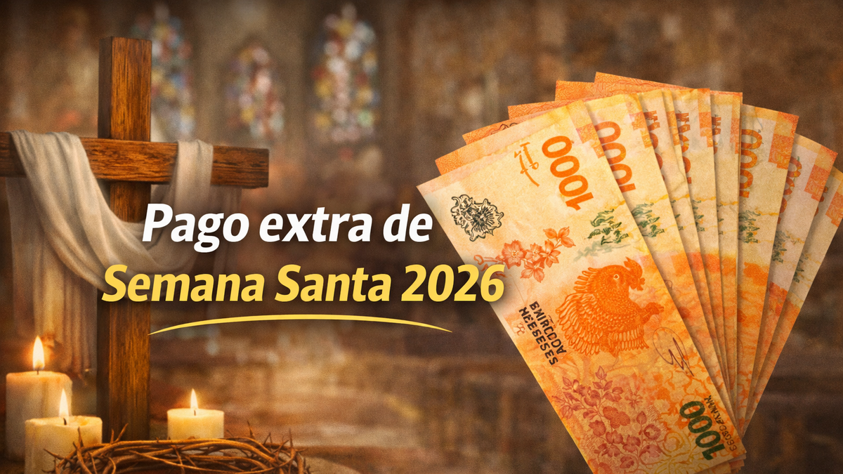 El jueves 2 y el viernes 3 de abril de 2026 se pagarán como feriados nacionales