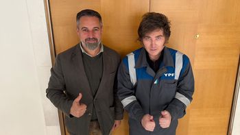 Javier Milei se reunió con Santiago Abascal y Jesús Huerta de Soto en Madrid