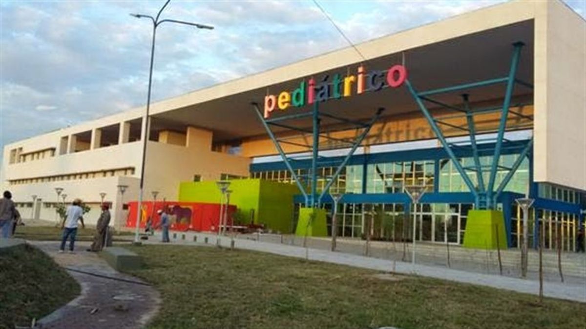 El Hospital Pediátrico de Resistencia donde murió la nena de 11 años quemada por el desafío de TikTok (Foto:&nbsp; Hospital Pediátrico de Resistencia).