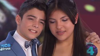 Agustina Neri fue la ganadora en la categoría menores en Genios de la Argentina