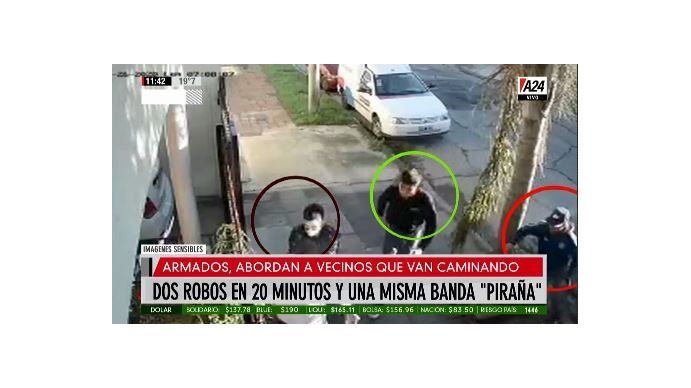 Intensa búsqueda de una banda dedicada a robos “piraña”