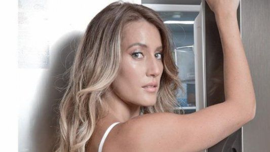 Mica Viciconte se puso un corpiño de encaje y se le transparentó todo