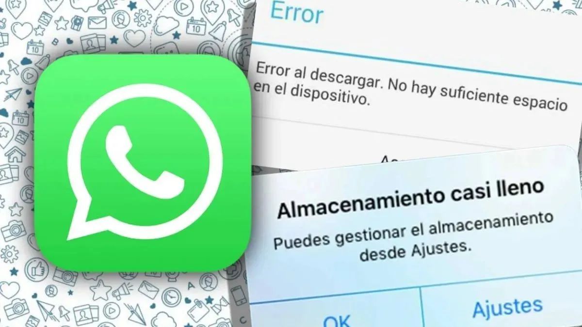 Elimin&aacute; estos archivos de WhatsApp para liberar espacio en tu tel&eacute;fono m&oacute;vil.