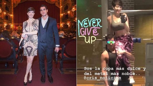 La reacción pública del ex de Cristina Pérez, Marcos Yoel Freue