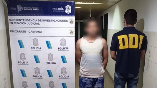 Atraparon al violador de Zárate que embarazó a su hijastra de 14 años