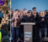 Cierre de campaña: Milei hace base en Rosario y Fuerza Patria culmina su recorrida provincial en San Martín