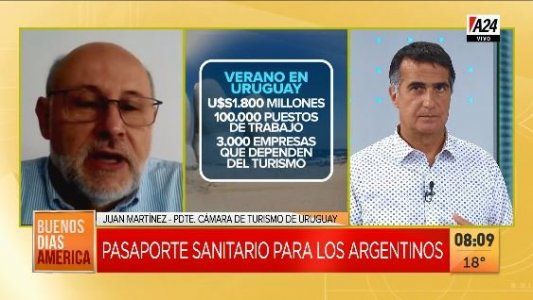 Uruguay pedirá a los turistas utilizar una libreta sanitaria “Covid-19 friendly”