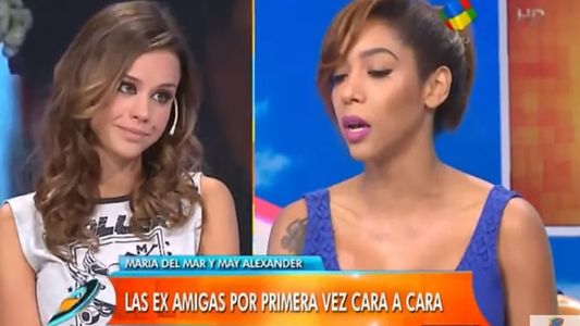 María del Mar y May Alexander: la ex amigas, por primera vez, frente a frente