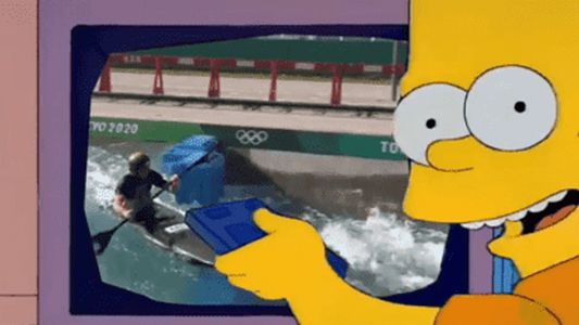 Tokio 2020: Quedó eliminado y posteó un video de Los Simpson