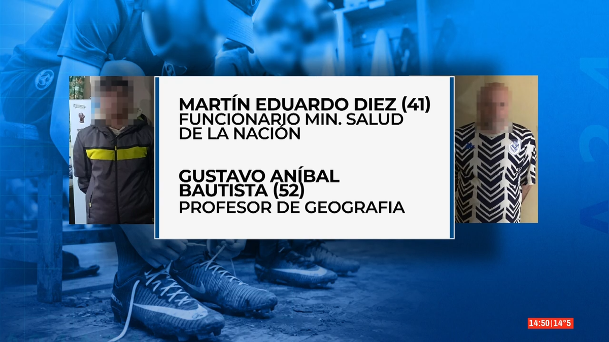 Dos hombres permanecen bajo investigación por captación y corrupción de menores. (Foto: captura de pantalla)