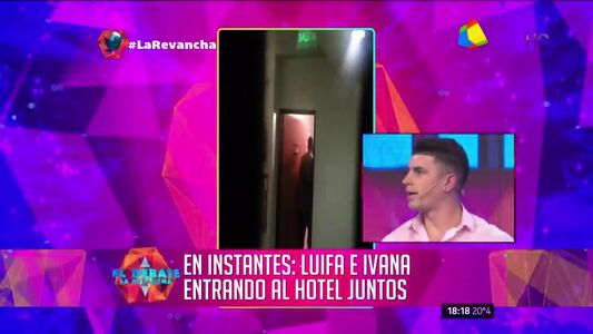 El video que prueba el romance entre Ivana Icardi y Luifa Galesio