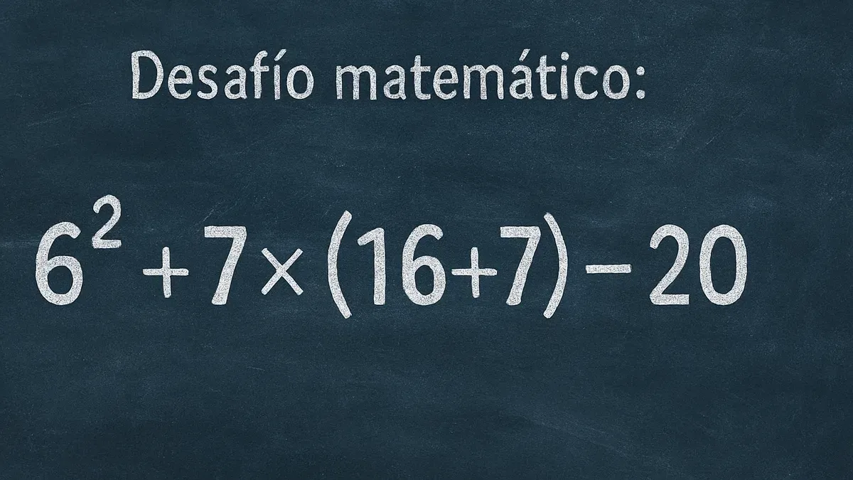 La regla esencial para resolver este desafío matemático es conocido como PEMDAS (por sus siglas en inglés) o jerarquía de operaciones.