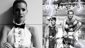 Emotivo recuerdo de la China Suárez de su papá: De vos todo guardo